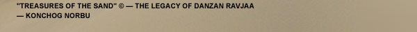 Treasures of the Sand -- The Legacy of Danzan Ravjaa